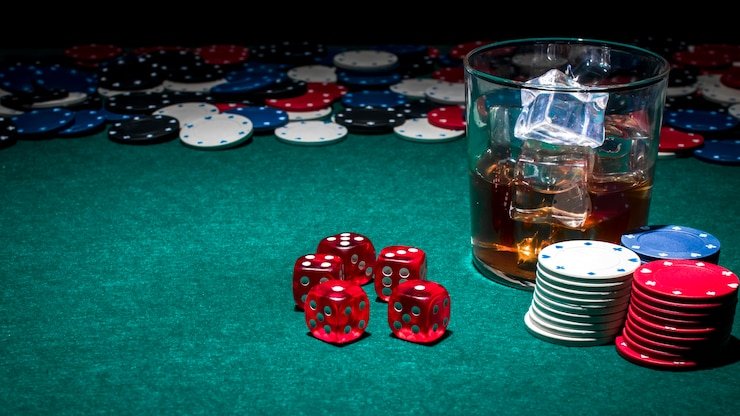 Kontrol taruhan dan grid pilihan angka Lucky Number